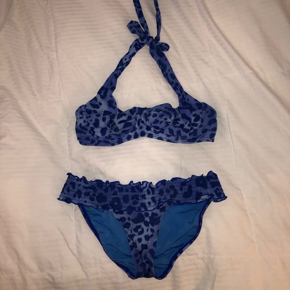 Blue Leopard VIX Bikini - Picture 3 of 15